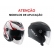 Viseira Do Capacete Aberto Helt 988 New City Cristal Incolor Original - Cristal