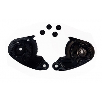 Kit Reparo Lateral Fixação Viseira Capacete Axxis V 18 B Eagle Draken C/ Parafusos