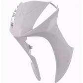 Carenagem Tampa Bico Frontal Biz 125 Ex 2015 Branca Branco Fosco Modelo Original - Branco Fosco