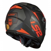 Capacete Moto Fechado Ls2 Ff358 Classic Tank Camuflado Preto Esportivo C/ Selo Inmetro Masculino Feminino