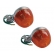 Par Pisca Seta Ferro Cg 125 1977 1978 1979 1980 1981 1982 Cg Bolinha Kit C/2 Piscas Carcaça Metal - Unidade