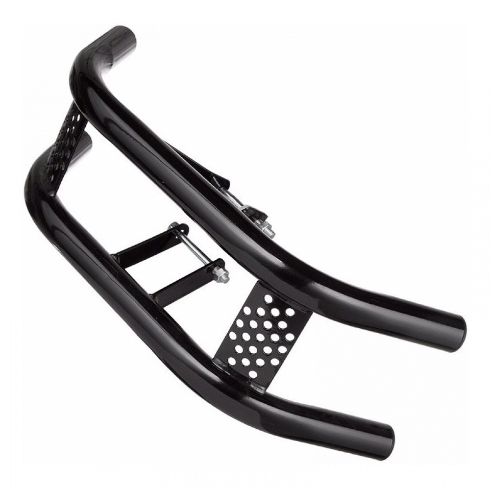 Protetor Motor Perna Titan 150 2004 2005 2006 2007 2008 Mata Cachorro Barra Dupla Racing Pro Tork - Preto