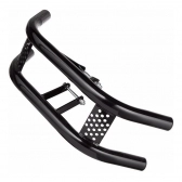 Protetor Motor Perna Titan 150 2004 2005 2006 2007 2008 Mata Cachorro Barra Dupla Racing Pro Tork - Preto