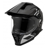 Capacete Bieffe B-Trail Moto Big Trail Advance Preto Grafite C/ Óculos Sol Lançamento