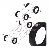 Retentor Jumelo Pro Link Moto Xr 250 Tornado Crf 230 Xre 300 Modelo Original Danidrea