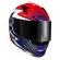 Capacete Moto Esportivo Fechado Ls2 Ff358 Classic Speedy Branco Roxo Laranja C/ Selo Inmetro