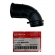 Borracha Duto Condutor Entrada Tampa Filtro Ar Moto Biz 125 2011 a 2024 Original Honda