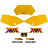 Kit Adesivos Faixa Xlx 350 1989 Azul Jogo Adesivo