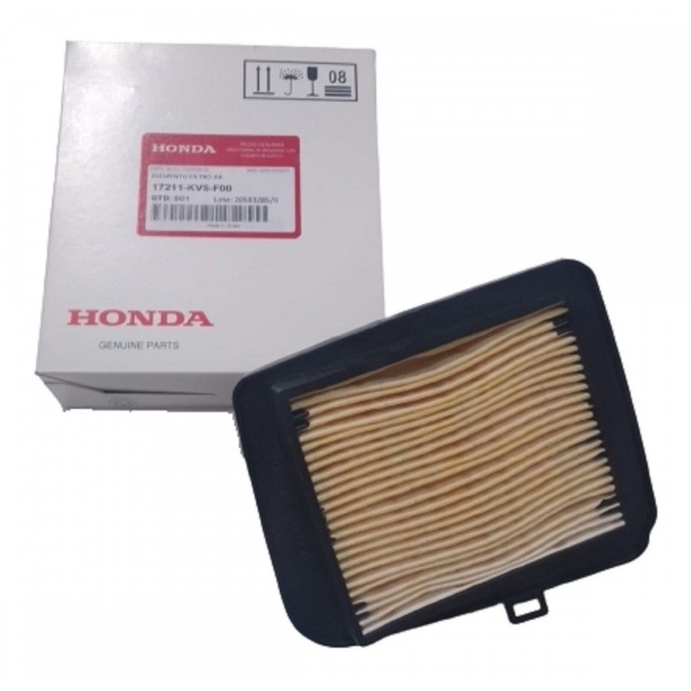 Filtro De Ar Moto Titan 150 2014 2015 Titan 160 Fan 160 Cg Start Fan 125 2014 a 2018 Original Honda