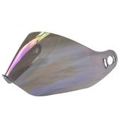 Viseira Iridium Colorida Capacete Helt Cross Vision 630 Original Anti Risco - Iridium Camaleão