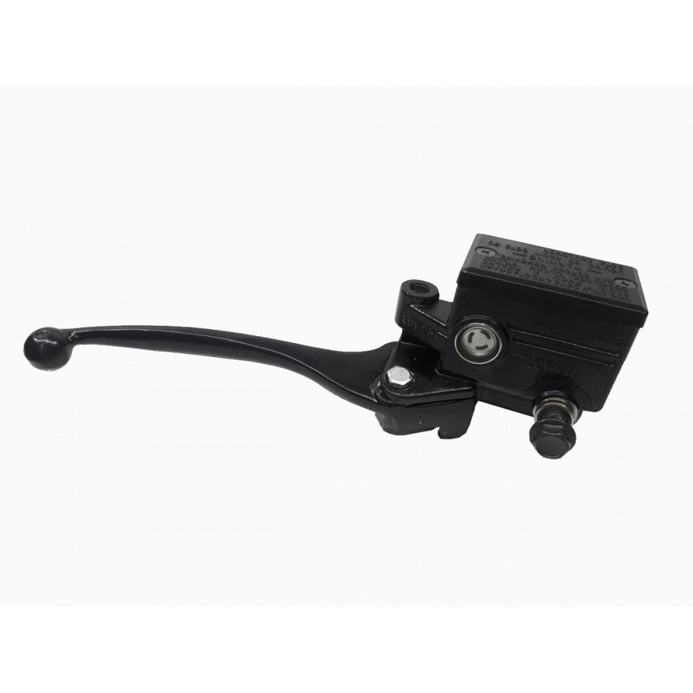 Burrinho Cilindro Mestre Freio Dianteiro Moto Cb 400 Cb450 Modelo Original C/ Manete - Preto