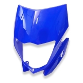 Carenagem Capa Farol Moto Xtz 125 2009 2010 2011 2012 2013 2014 2015 2016 Modelo Original - Azul