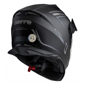 Capacete Moto Bieffe Big Trail Authentic Cross Preto Grafite Fosco C/ Óculos Sol Lançamento