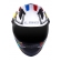 Capacete Moto Fechado Ls2 Ff358 Classic Xdron Neon Branco Laranja Esportivo C/ Selo Inmetro