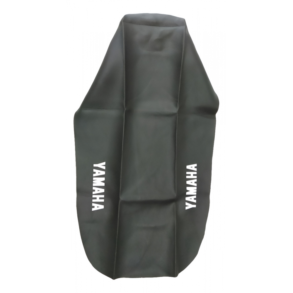 Capa De Banco Moto Xtz 250 Lander 2007 08 09 10 11 12 13 14 15 16 17 2018 C/ Escrita Yamaha Mod Original Preta - Preto