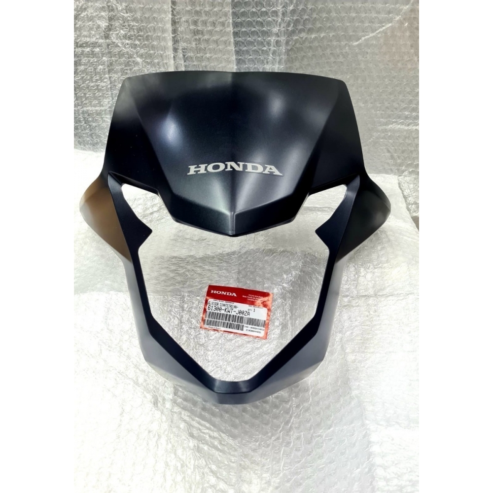 Carenagem Mascara Do Farol Xre 300 2020 2021 2022 Original Honda - Preto Fosco