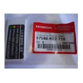 Adesivo Precaução Advertência Tanque Cb 500 Cbx 750 Cbr 450 Nx 150 Nx 200 Xr 200 Xlx 250 Xlx 350 Original Honda
