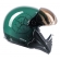 Capacete Moto Peels Mirage F 21 F-21 North Navy Custom Aviador C/ 2 Viseiras Queixeira Removível - Preto Verde