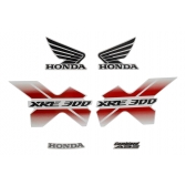Kit Adesivos Faixas XRE 300 2013 Branca Jogo Adesivo Jotaesse