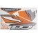 Kit Adesivos Faixa Cb 250 Twister 2019 Laranja Jogo Adesivo