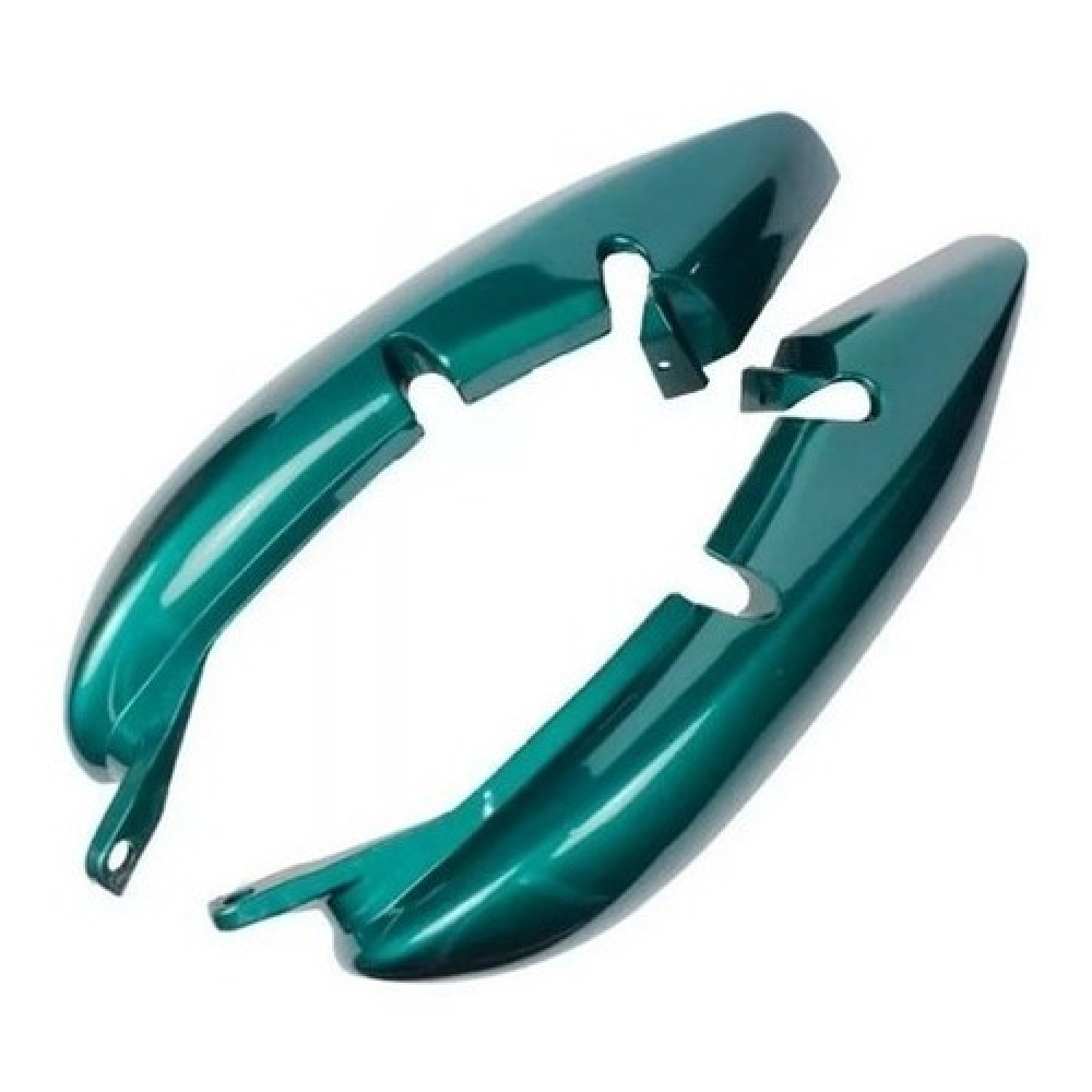 Rabeta Completa Moto Cg Titan 125 2000 2001 Verde Marajo Metalico Carenagem Traseira Modelo Original
