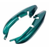 Rabeta Completa Moto Cg Titan 125 2000 2001 Verde Marajo Metalico Carenagem Traseira Modelo Original
