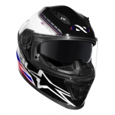 Capacete Moto Norisk Ff302 Soul Grand Prix Bandeira Inglaterra Reino Unido C/ Óculos C/ Selo Inmetro