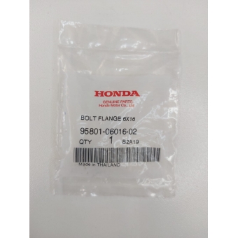 Par De Parafuso Flange 6x16 Protetor Escape Pcx 150 2014 2015 Original Honda