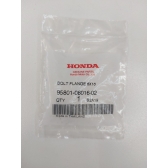 Par De Parafuso Flange 6x16 Protetor Escape Pcx 150 2014 2015 Original Honda - Preto