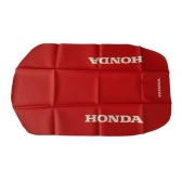 Capa De Banco Xlr 125 Xlr125 C/ Escrita Honda Mod Original - Vermelha