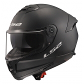 Capacete Moto Fechado Ls2 Ff808 Stream 2 Monocolor Preto Fosco Esportivo C/ Óculos Interno