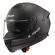 Capacete Moto Fechado Ls2 Ff808 Stream 2 Monocolor Preto Fosco Esportivo C/ Óculos Interno