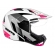 Capacete Moto Feminino Bieffe 3 Sport React Cross Trilha Branco Rosa C/ Selo Inmetro Lançamento