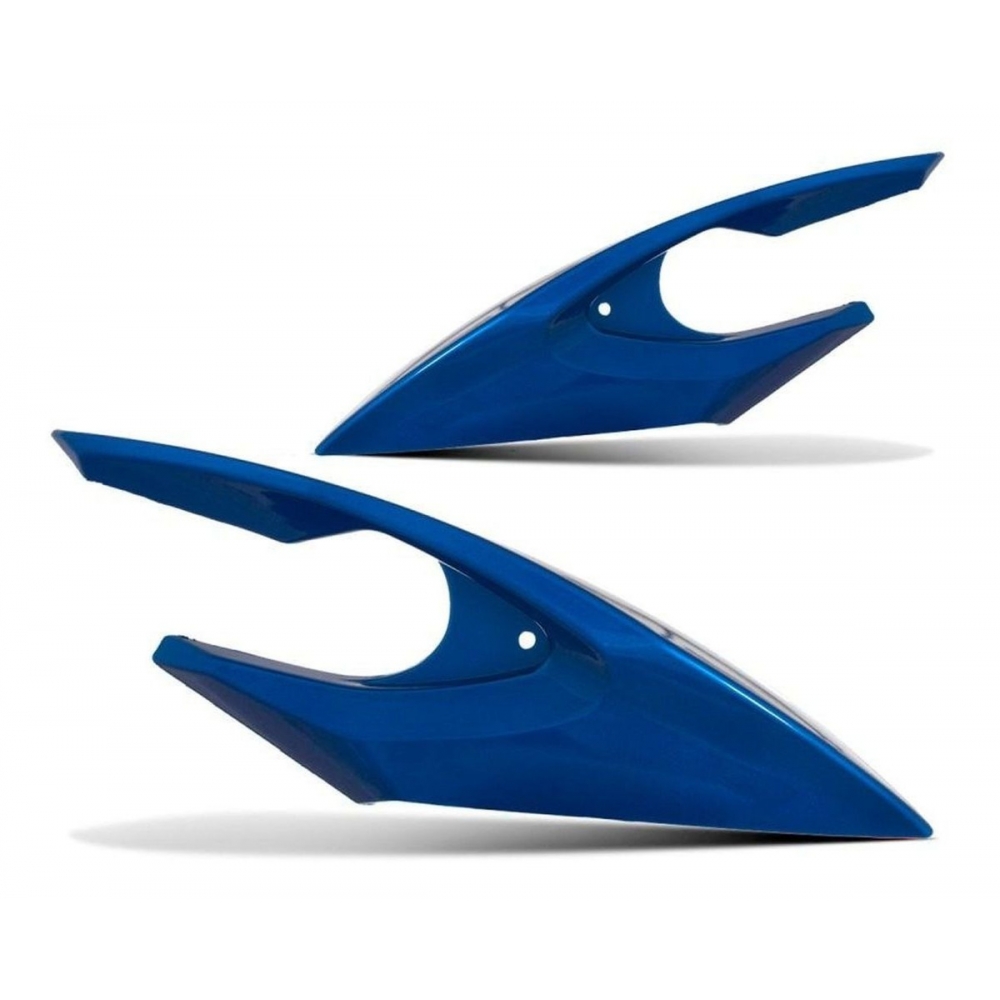 Carenagem Bananinha Lateral Farol Fazer 150 2014 2015 16 2017 2018 2019 2020 2021 2022 Mod Original - Azul