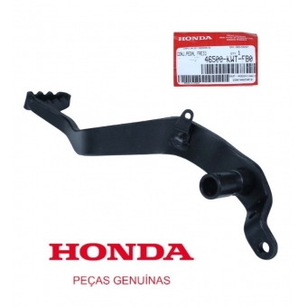 Pedal De Freio Moto Xre 300 Xre300 2019 2020 2021 2022 2023 Original Honda Preto