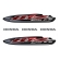 Kit Adesivos Faixas Moto Biz 125 Es 2008 Preta Jogo Adesivo