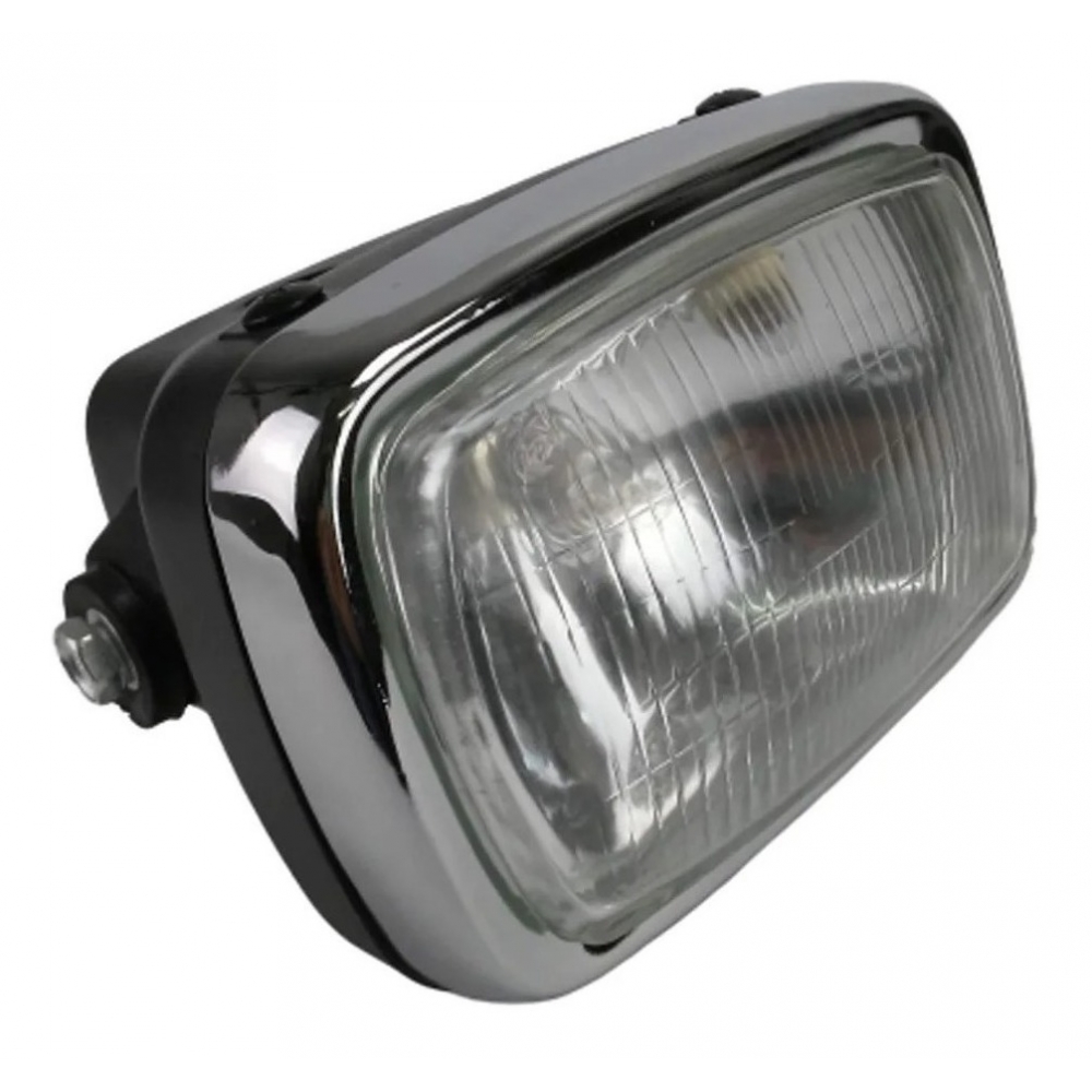 Farol Bloco Otico Óptico Completo Moto Shineray Xy 50 Q Mod Original