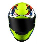 Capacete Moto Fechado Ls2 Ff358 Ff 358Tribal Esportivo Lançamento C/ Selo Inmetro - Amarelo Vermelho