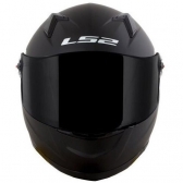 Capacete Moto Fechado Ls2 Ff358 Classic Monocolor Preto Fosco Esportivo C/ Selo Inmetro