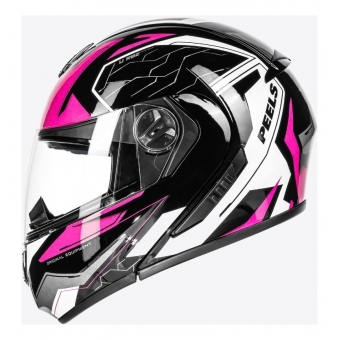 Capacete Moto Feminino Articulado Robocop Peels Urban U-Rb2 Ocean Escamoteável C/ Óculos Interno C/ Selo Inmetro