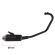 Escapamento Escape Esportivo Fazer 150 F1 Tri Oval Mini ( Curto ) Fortuna - Preto