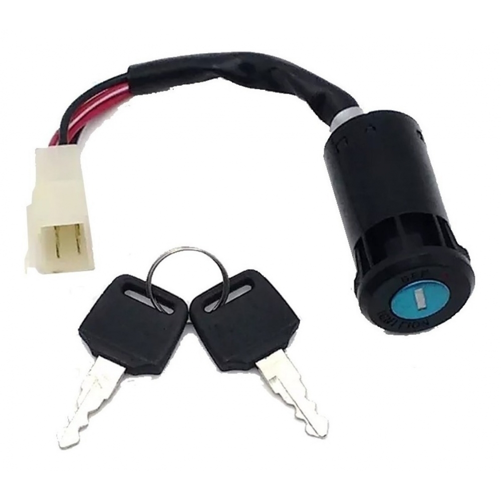Chave Contato Miolo Ignição Moto Pop 110 2016 2017 2018 2019 2020 2021 Modelo Original