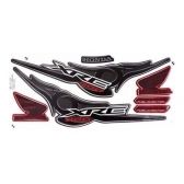 Kit Adesivo Faixa Honda Xre 300 Vermelha 2010 Jogo Adesivos