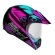 Capacete Moto Feminino Esportivo Ebf Super Motard Action Preto Rosa Motocross Trilha C/ Viseira C/ Selo Inmetro Lançamento - Rosa