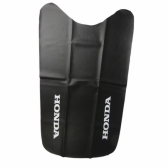 Capa De Banco Moto Honda Xlr 125 Nx 200 Nx 150 Modelo Original Preta C/ Escrita - Preto