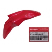 Paralama Dianteiro Nxr Bros 150 2009 2010 Vermelha Original Honda Vermelho