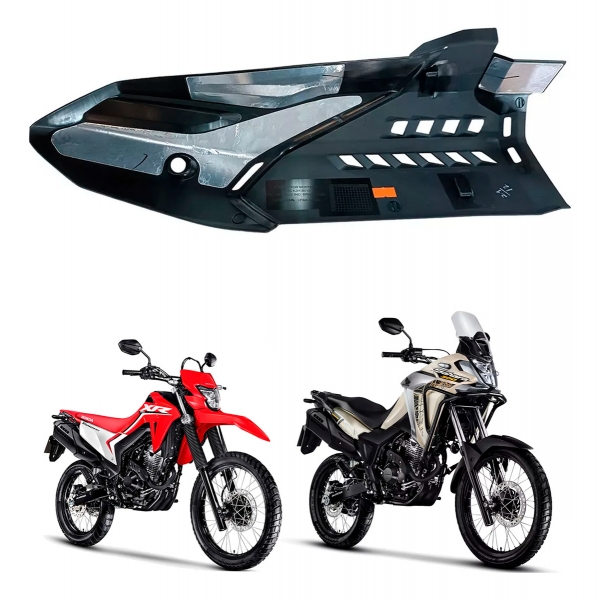 Protetor Escape Escapamento Traseiro Moto Sahara 300 Xr 300 Tornado 2024 2025 Original Honda