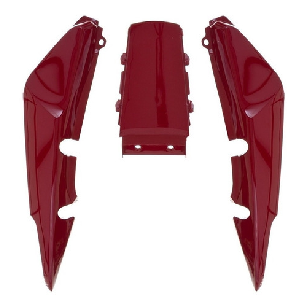 Rabeta Moto Cg150 Titan 150 2004 2005 Vermelha Carenagem Traseira Modelo Original S/ Adesivo