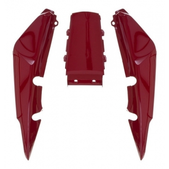 Rabeta Moto Cg150 Titan 150 2004 2005 Vermelha Carenagem Traseira Modelo Original S/ Adesivo