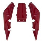 Rabeta Moto Cg150 Titan 150 2004 2005 Vermelha Carenagem Traseira Modelo Original S/ Adesivo